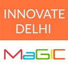 the innovate delhi / magic academy logos